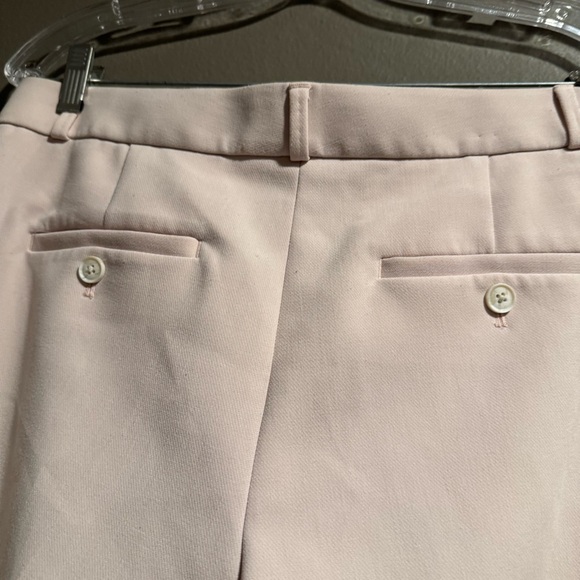 Banana Republic Pale Pink Logan Trousers Size 8 Petite - Picture 4 of 8